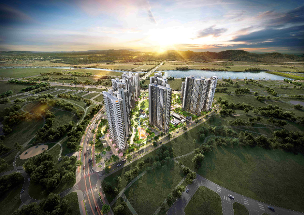 DL이앤씨가 우선협상대상자로 선정된 ‘광명시흥 민간참여 공공주택건설사업’ S1-10·B1-3블록 조감도. ⓒ DL이앤씨