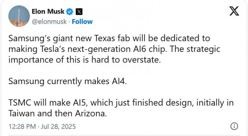 일론 머스크 CEO는 28일(현지시간) 소셜미디어 X(옛 트위터)에 올린 글에서 발주 물량이 크게 늘어날 수 있다고 밝혔다. 자료=X 캡처