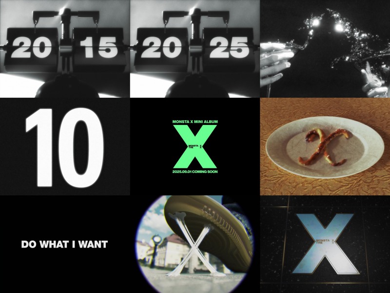 몬스타엑스, 9월 1일 미니 앨범 ‘더 엑스’로 컴백…커밍순 영상 기습 공개