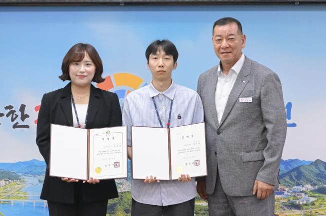 공주시, 첫 감염병 역학조사관 2명 임명 (공주시 제공)