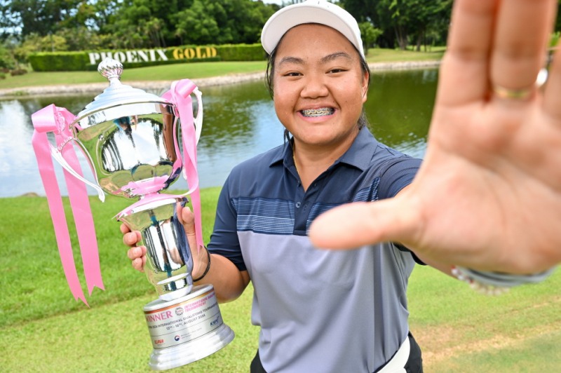 KLPGA 2024 IQT 우승자 빠따랏 랏따놘. /KLPGA