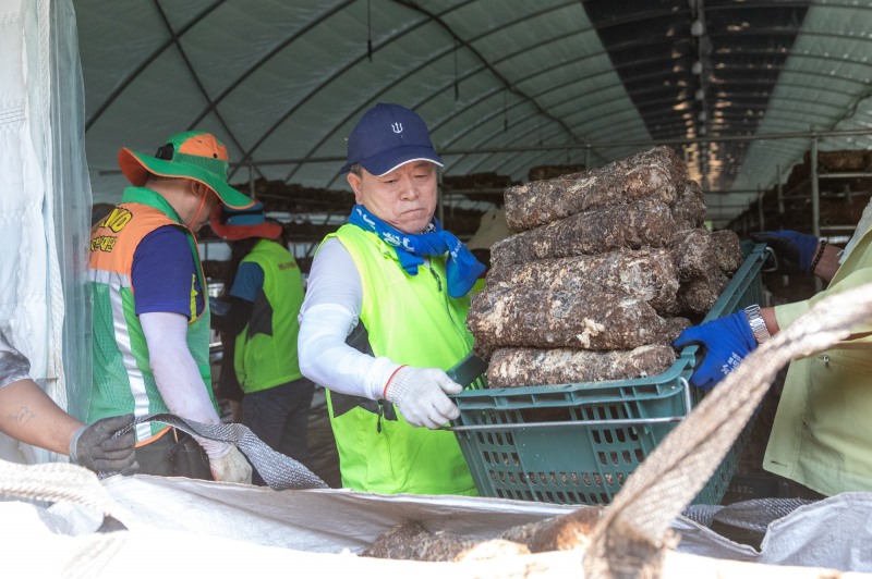 박승원 광명시장, 충남 예산 수해 현장서 구슬땀
