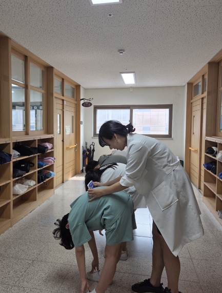 안성시, 초등학교 5학년 대상 ‘척추측만증 조기검진’ 실시 (안성시 제공)