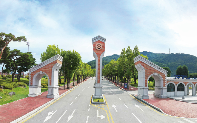 청주대 정문 전경 (사진제공=청주대)