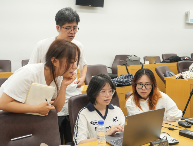 중앙대-절강미디어대학 공동 단기교육 프로그램 교육 사진. (사진제공=중앙대)