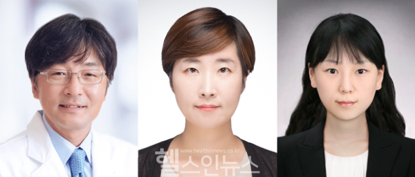 (왼쪽부터) 김승기 서울대병원 소아신경외과 교수, 고은정 ㈜제이엘케이 박사, 최승아 소아암·희귀질환지원사업단 연구교수 (서울대병원 제공)