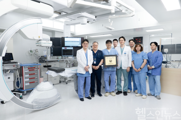 부평세림병원, 심혈관 중재시술 ‘공식 인증’ 획득 (부평세림병원 제공)