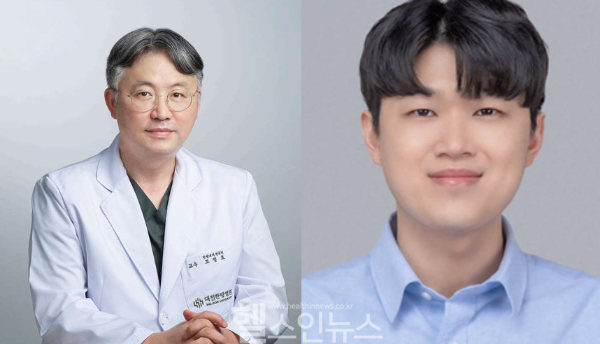 (왼쪽부터) 조정효 동서암센터 센터장 교수, 서현석 한의학박사 박사 (대전대학교 한방병원 제공)