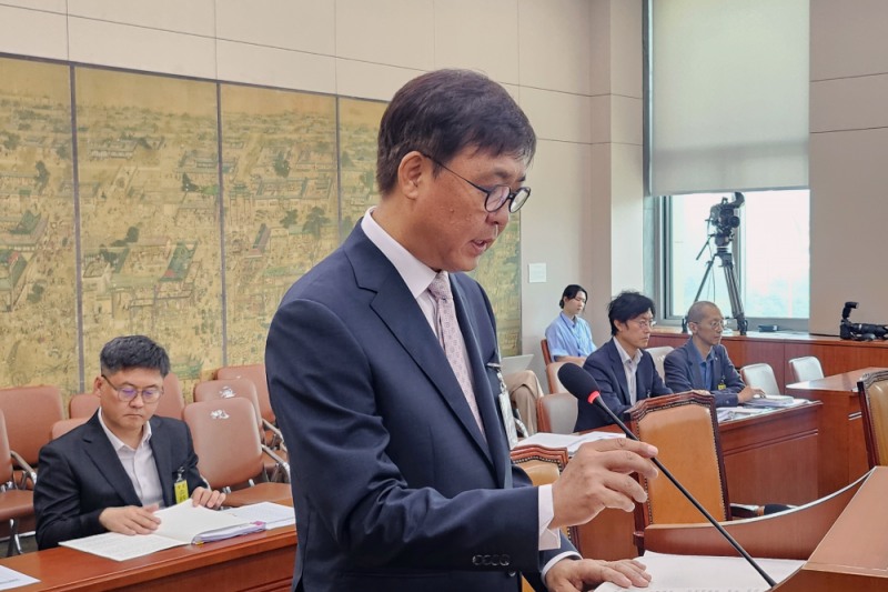 문화체육관광부 최휘영 장관이 인사청문회에서 모두 발언을 진행했다.