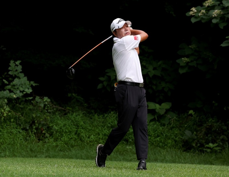 임석규의 스윙. 사진=연합뉴스