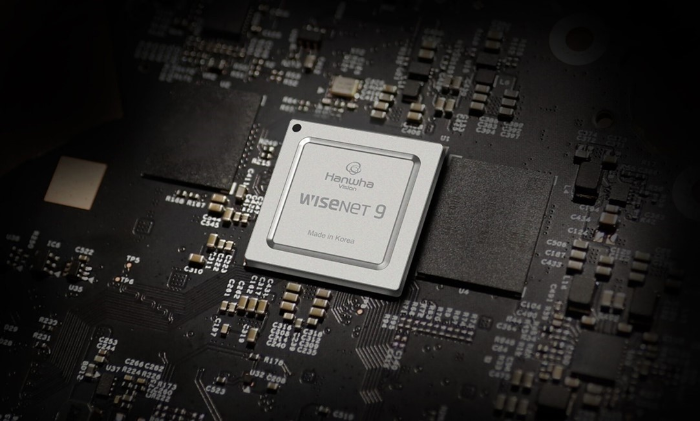 한화비전의 자체 개발 시스템온칩(SoC) 와이즈넷9