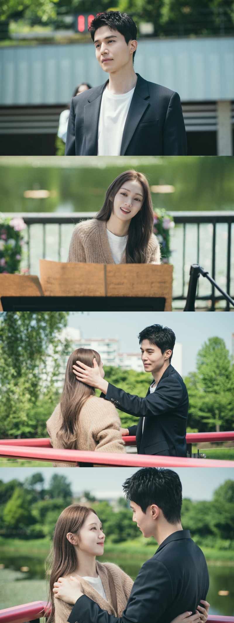 ‘착한 사나이’ 이동욱X이성경, 따사로운 한낮의 데이트 포착…머리 쓰담부터 초밀착 모먼트까지 ‘심쿵’