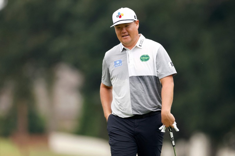 임성재의 2라운드 경기 모습. 사진=연합뉴스