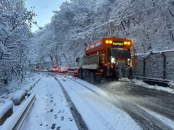 겨울철 도로제설평가 최우수 기관 선정