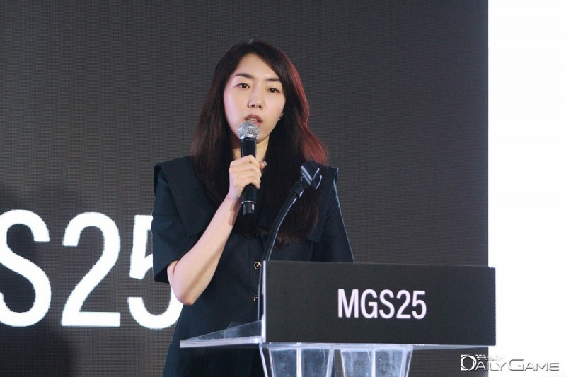 해긴 안지연 팀장이 '플레이 투게더'의 글로벌 마케팅 전략을 강연했다.