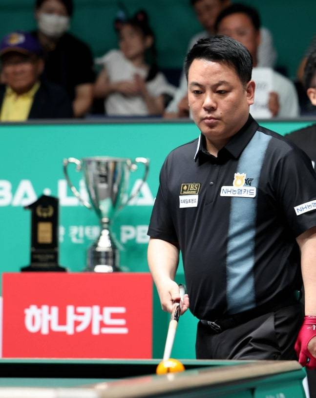 PBA 128강을 통과한 조재호 / 사진=PBA 제공. 연합뉴스