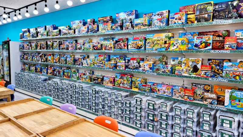 실내키즈카페 블럭팡, 평택용죽점 개점…200여 종 레고 대여 가능