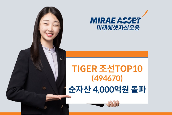 미래에셋 조선 ETF, 한미 관세 협상 수혜로 순자산 4천억원 돌파
