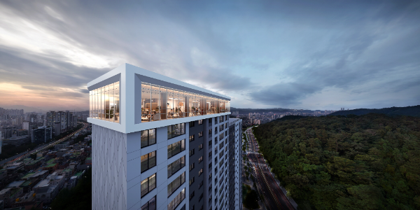 한화포레나 울산무거 투시도.