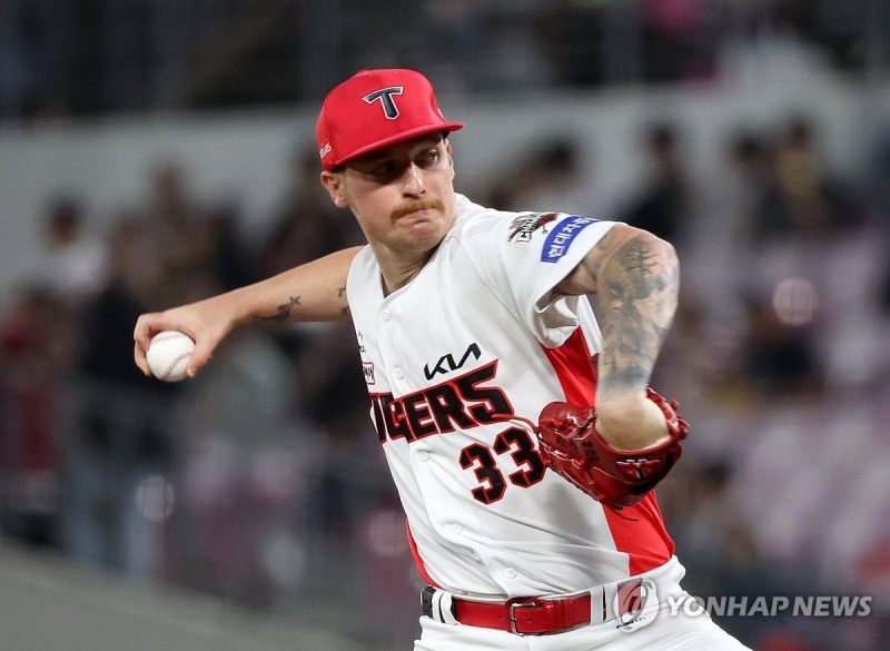 KIA 선발투수 올러 / 사진=연합뉴스