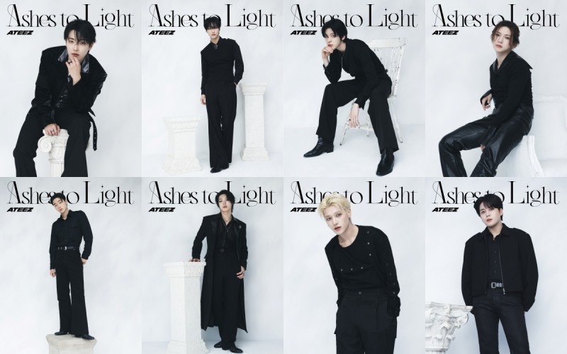 에이티즈, 日 정규 2집 멤버별 앨범 포토 공개…8인 8색 무결점 비주얼