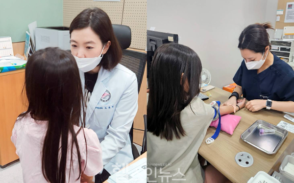 강동성심병원, 지역 아동 대상 무료 건강검진 시행 (강동성심병원 제공)