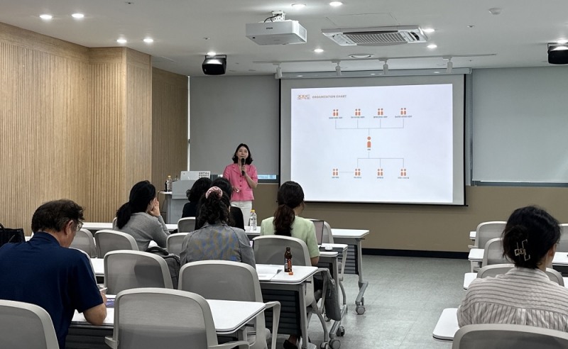 ㈜온유 홍울 대표, 해외진출 및 전시회 운영 노하우 교육 강의 성료