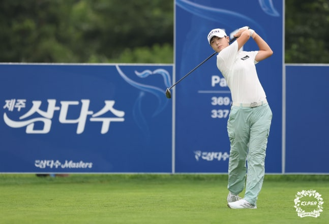 박성현의 티샷./ 사진=KLPGA 제공. 연합뉴스