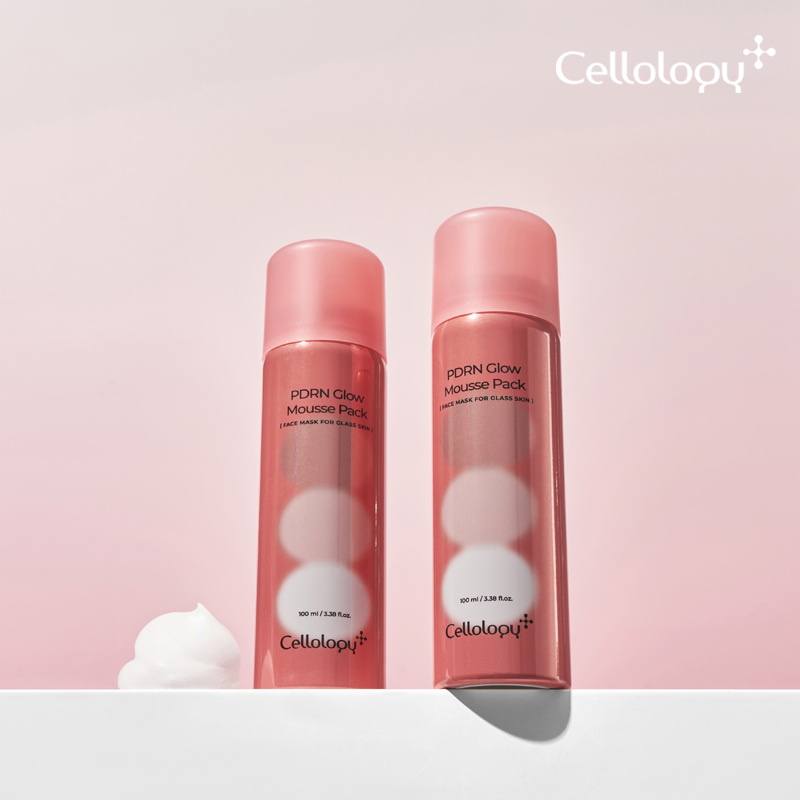 셀올로지, 씻지 않아도 되는 10초 마스크팩, ‘PDRN 글로우 무스팩’ 출시