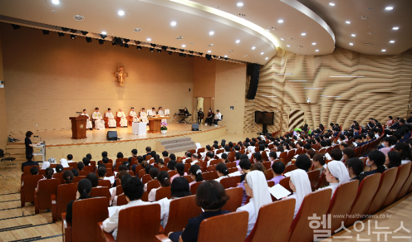 대구가톨릭대병원, 개원 45주년 기념미사 열려 (대구가톨릭대병원 제공)
