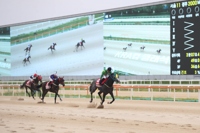 ‘석세스백파’, 최강 ‘글로벌히트’ 꺾고 KRA컵 클래식(G2) 우승!