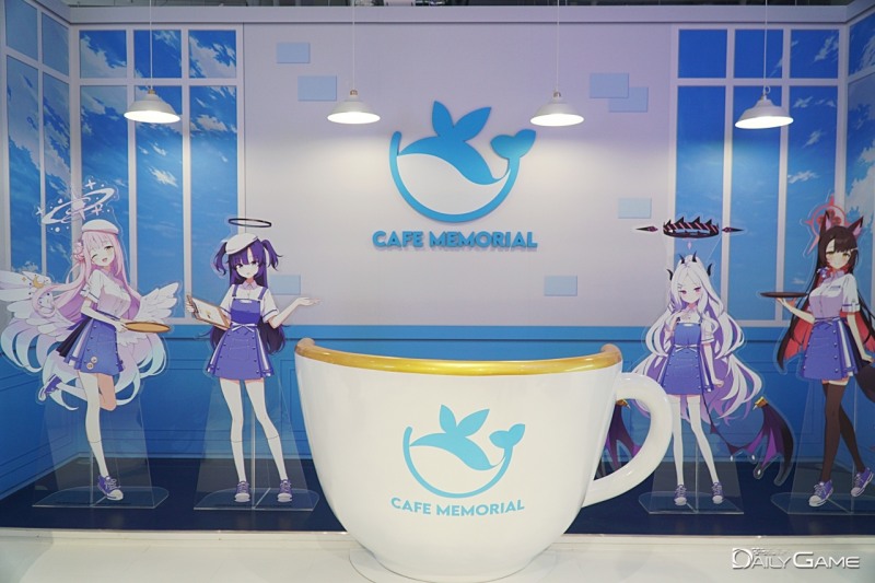 지난해 개장한 카페 메모리얼 입구 전경.