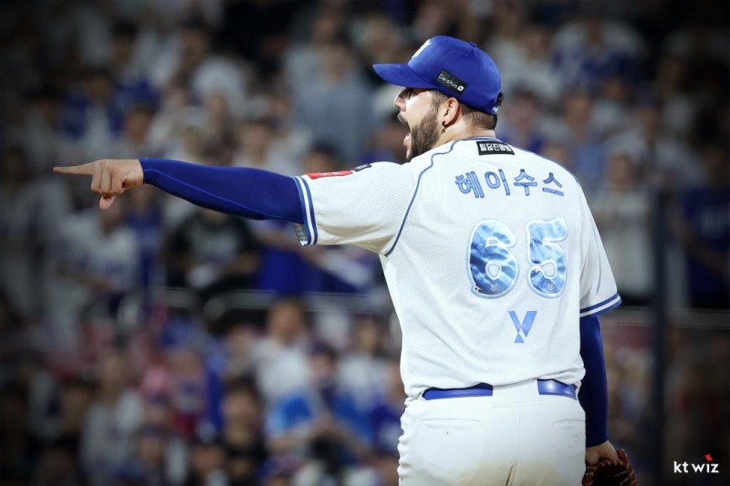 kt 헤이수스. 사진=kt wiz 제공. 연합뉴스