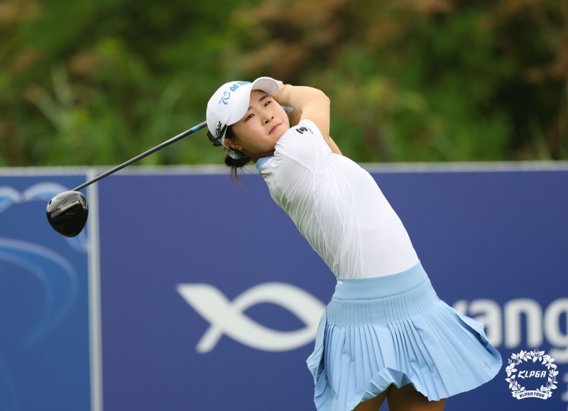 KLPGA 투어 제주 삼다수 마스터스 정상에 오른 고지원, /KLPGA