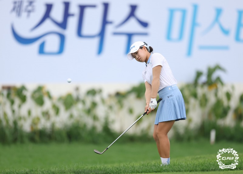 고지원의 경기 모습. /KLPGA