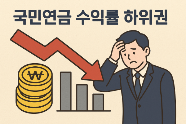 수익률 자랑하던 국민연금, 글로벌로는 하위권...스웨덴 AP7 대비해선 절반