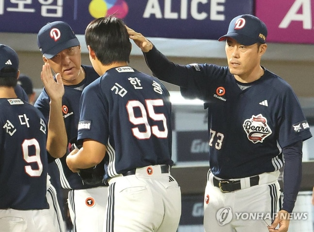 두산 베어스 조성환 감독 대행 / 사진=연합뉴스