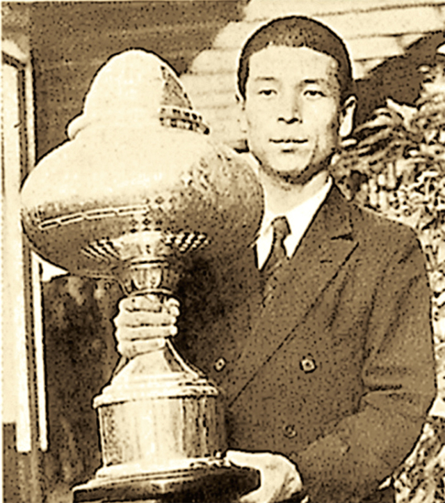 1941년 일본오픈에서 우승한 고 연덕춘 한국프로골프협회(KPGA) 고문. /KPGA