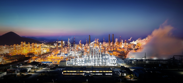 여천1사업장 야경.