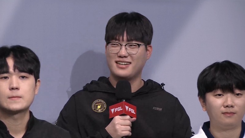 "'샤이프' 김승환에게 미안한 사람이 되겠다"라고 선언한 '노이즈' 노영진(출처=이벤트 실황 캡처).