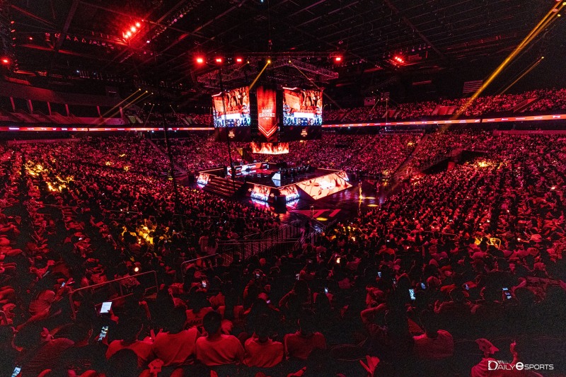 T1 홈그라운드가 열린 인스파이어 아레나