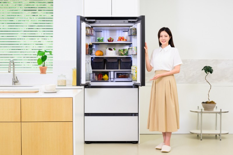 삼성전자, '키친핏 맥스' 디자인 김치냉장고 신제품 출시