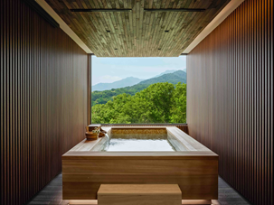 가든하우스 편백나무(히노끼)탕.