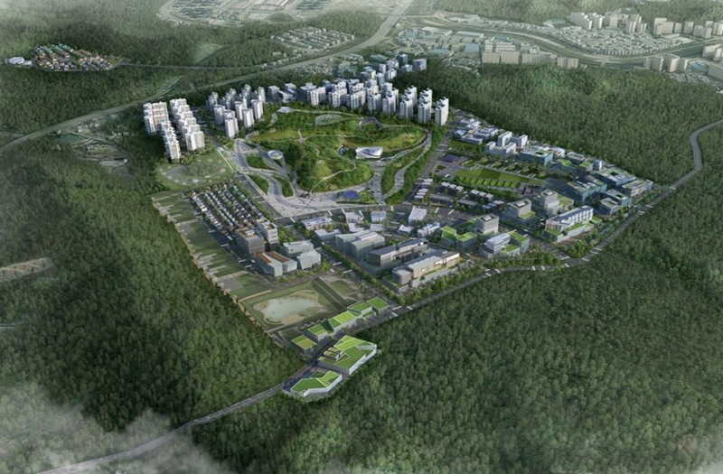 박달스마트시티 조성사업 조감도