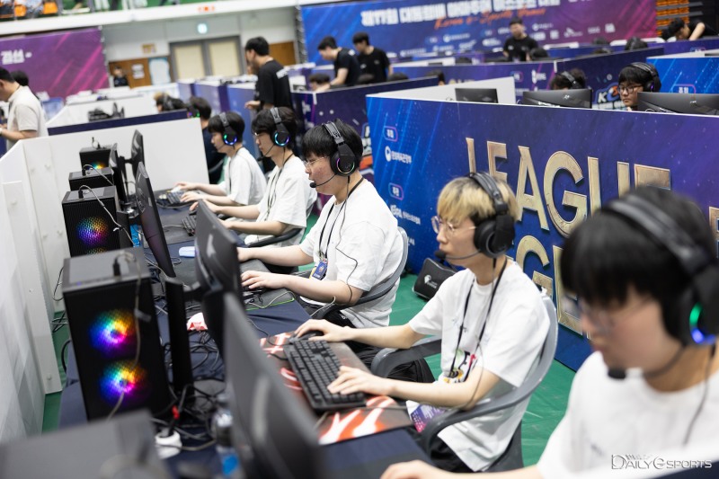 서울특별시 대표로 나선 kt 롤스터 아카데미 팀.