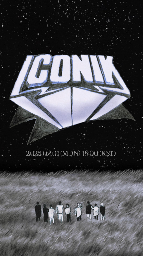 제로베이스원, 신곡 ‘ICONIK’ 포스터 2종 공개…우주를 닮은 눈동자 '궁금증 고조'