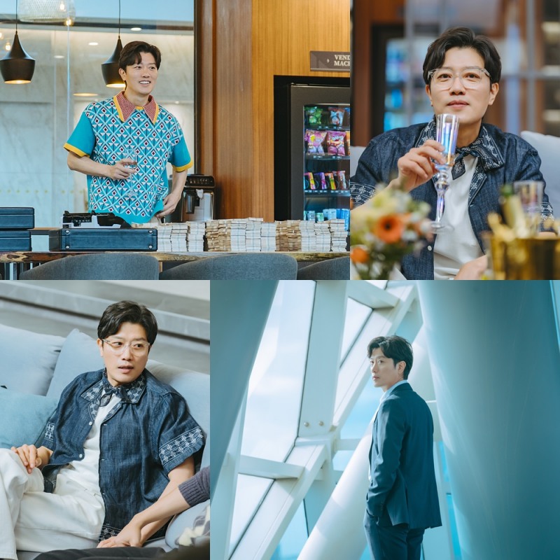 ‘컨피던스맨 KR’ 박희순, 지천명 아이돌의 매력 포텐 터진다…프렌치 시크 신사 제임스 역 첫 공개