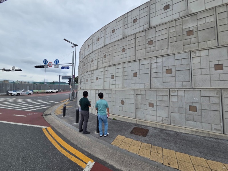 대전시 건설관리본부, 보강토 옹벽 특별점검 실시