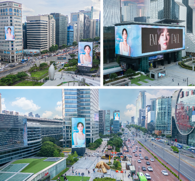 엠페이스, 삼성역 K-POP 라이브 전광판 영상 1,000만 뷰 돌파