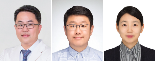 (From left) Prof. Dong Wook Shin, Samsung Medical Center; Prof. Kyungdo Han, Soongsil University; Prof. Soo Min Jung, Seoul National University Hospital. (Photo courtesy of Samsung Medical Center)